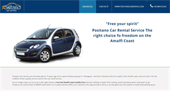 Desktop Screenshot of car-rental.positanocarservice.com
